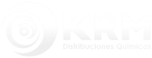 Logotipo blanco de KRM Distribuciones Químicas en Puebla proveedor de equipos y reactivos para laboratorio en Puebla
